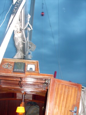 Nachts vor Anker